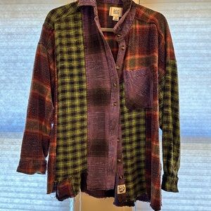 Urban Outfitters Plaid Flannel Shirt